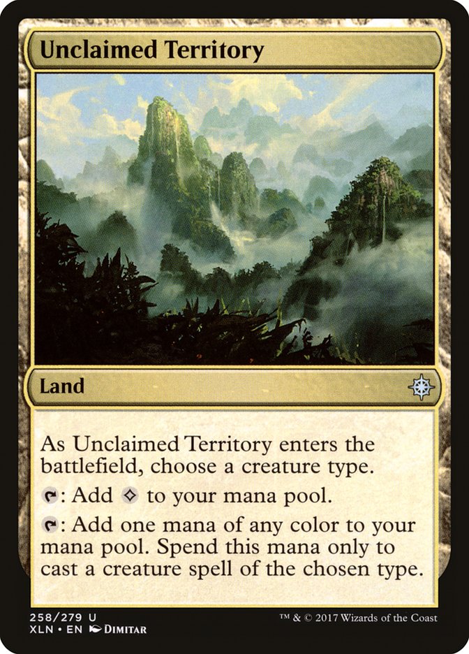 Unclaimed Territory [Ixalan] Magic: The Gathering