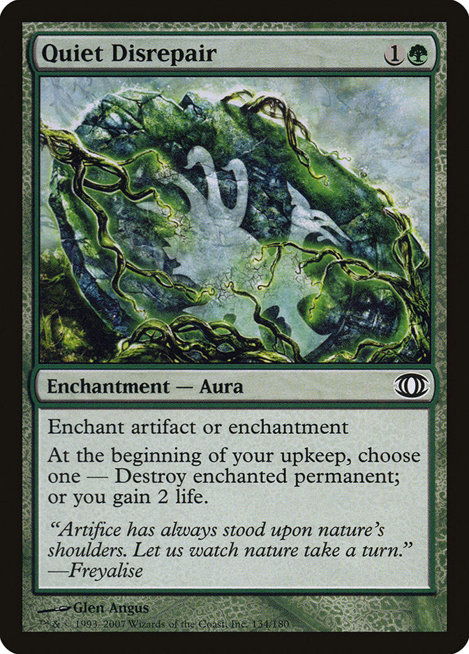 Quiet Disrepair [Future Sight] Magic: The Gathering
