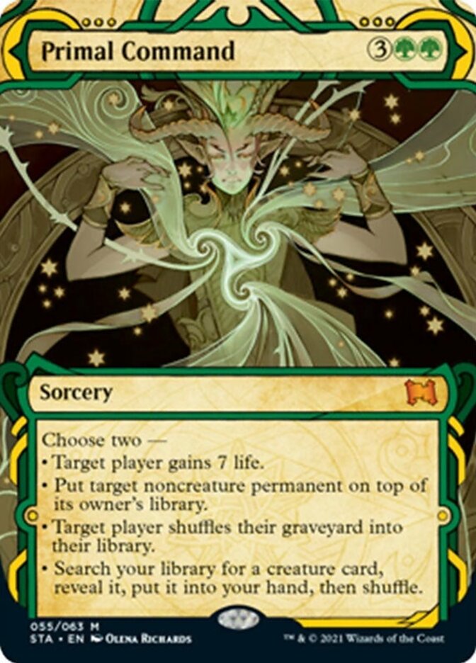 Primal Command [Strixhaven: School of Mages Mystical Archive] Magic: The Gathering