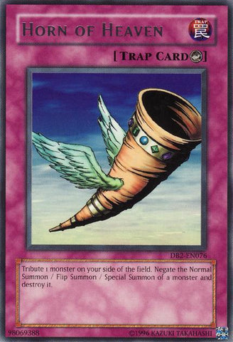 Horn of Heaven [DB2-EN076] Rare Yu-Gi-Oh!