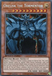 Obelisk the Tormentor [SBCB-EN202] Secret Rare Yu-Gi-Oh!