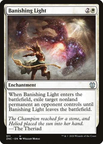 Banishing Light [Zendikar Rising Commander] Magic: The Gathering