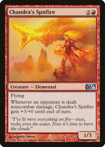 Chandra's Spitfire [Magic 2011] Magic: The Gathering