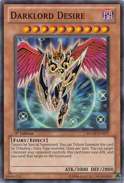 Darklord Desire [RYMP-EN077] Common Yu-Gi-Oh!