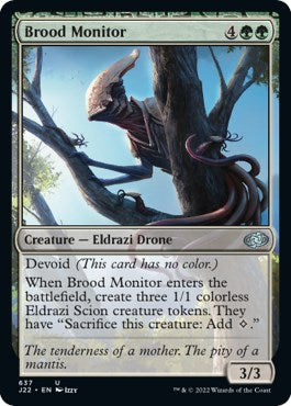 Brood Monitor [Jumpstart 2022] Magic: The Gathering