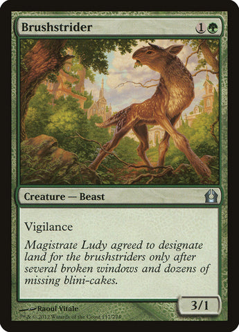 Brushstrider [Return to Ravnica] Magic: The Gathering