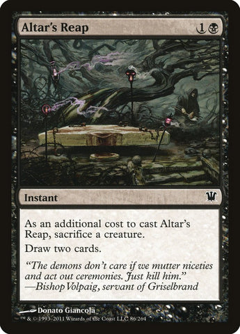 Altar's Reap [Innistrad] Magic: The Gathering
