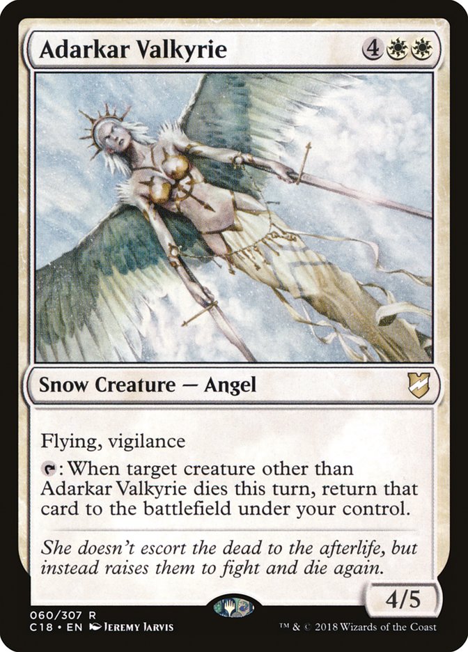 Adarkar Valkyrie [Commander 2018] Magic: The Gathering