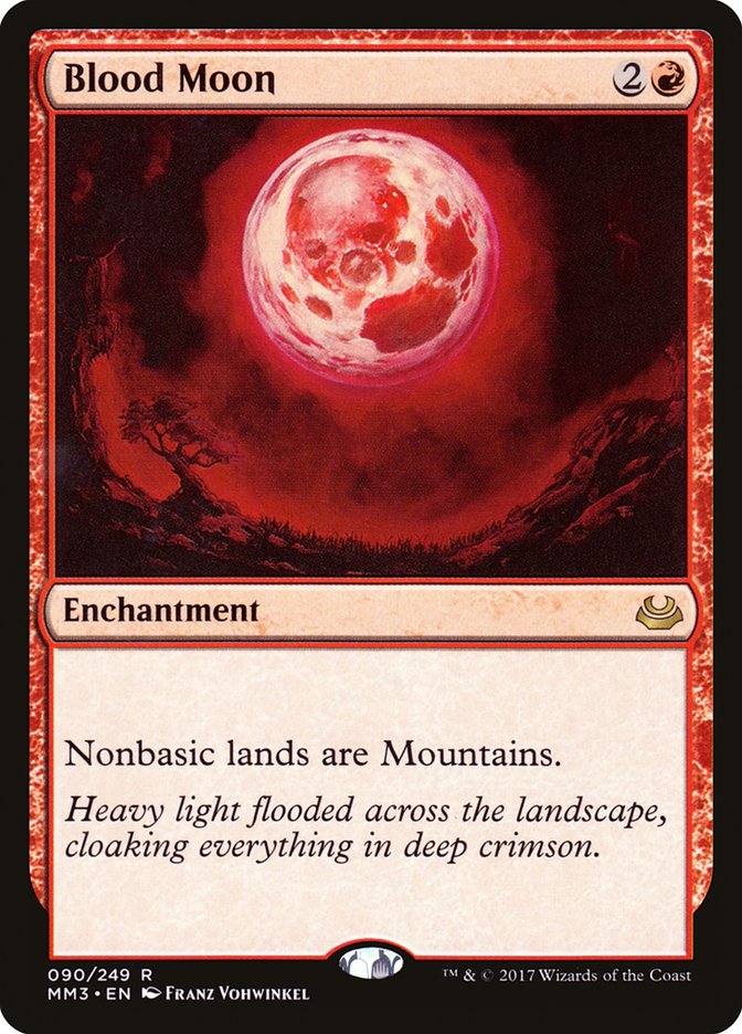 Blood Moon [Modern Masters 2017] Magic: The Gathering