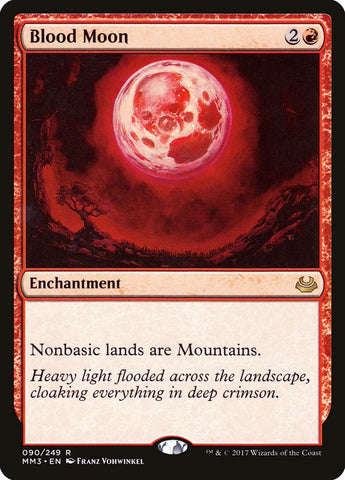 Blood Moon [Modern Masters 2017] Magic: The Gathering