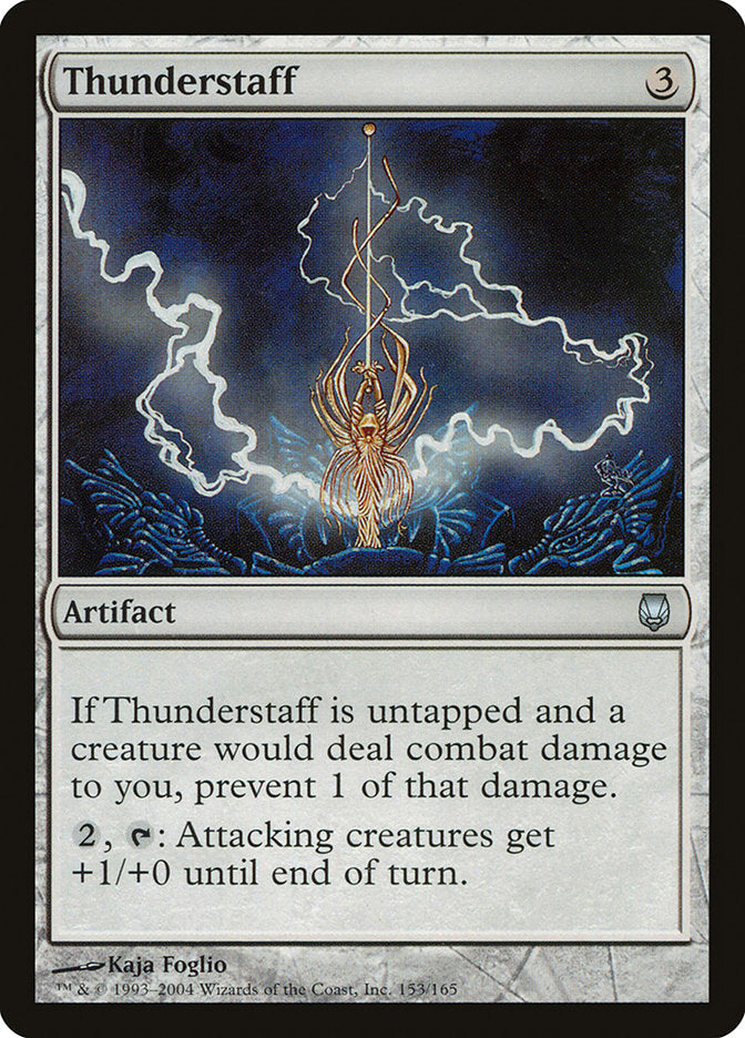 Thunderstaff [Darksteel] Magic: The Gathering