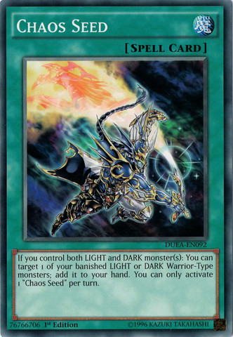 Chaos Seed [DUEA-EN092] Common Yu-Gi-Oh!