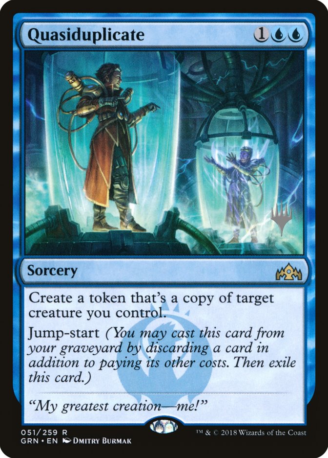 Quasiduplicate (Promo Pack) [Guilds of Ravnica Promos] Magic: The Gathering