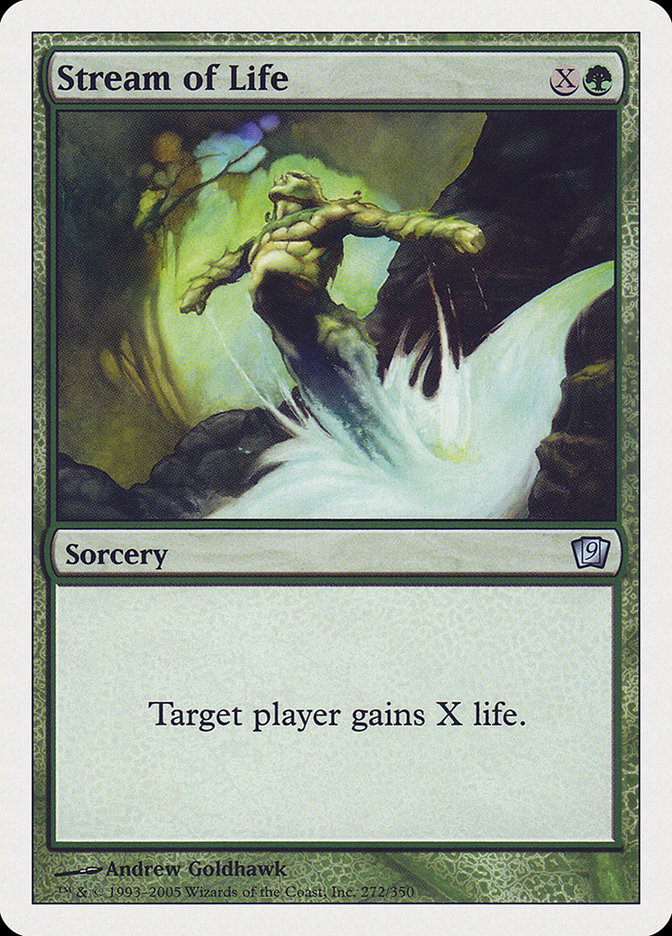 Stream of Life [Ninth Edition] Magic: The Gathering