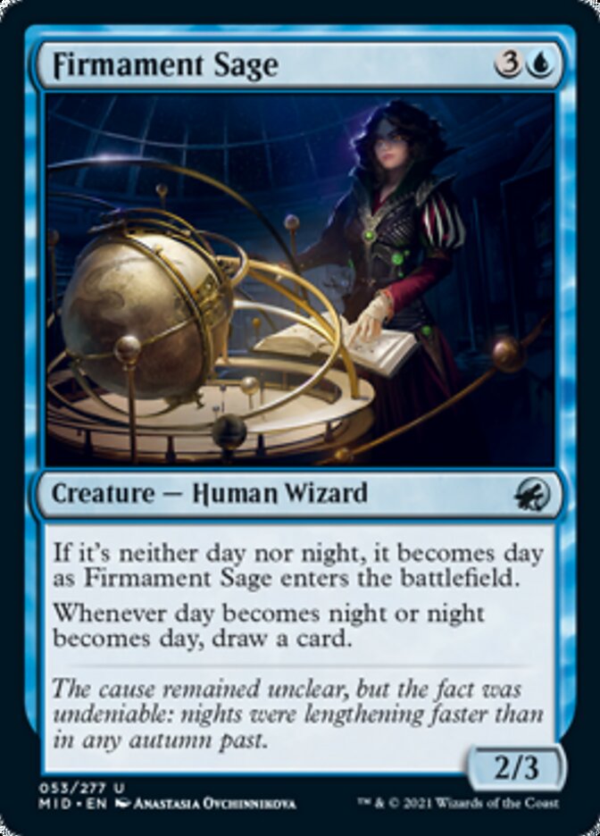 Firmament Sage [Innistrad: Midnight Hunt] Magic: The Gathering