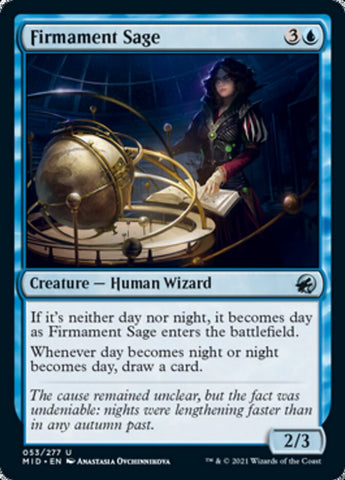 Firmament Sage [Innistrad: Midnight Hunt] Magic: The Gathering