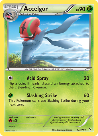 Accelgor (12/101) [Black & White: Noble Victories] Pokémon