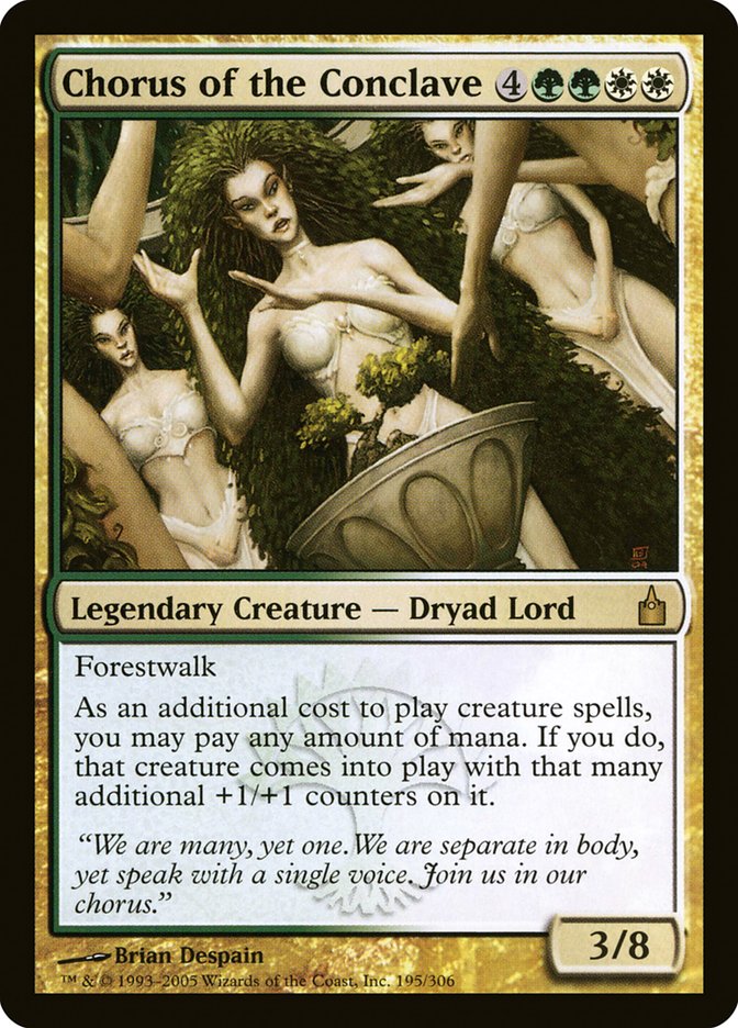 Chorus of the Conclave [Ravnica: City of Guilds] Magic: The Gathering