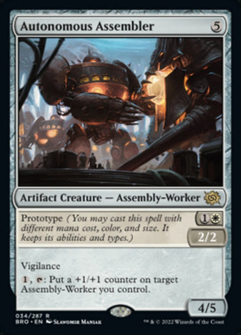 Autonomous Assembler [The Brothers' War] Magic: The Gathering