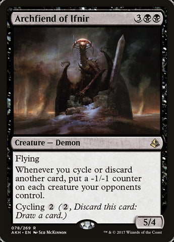 Archfiend of Ifnir [Amonkhet] Magic: The Gathering
