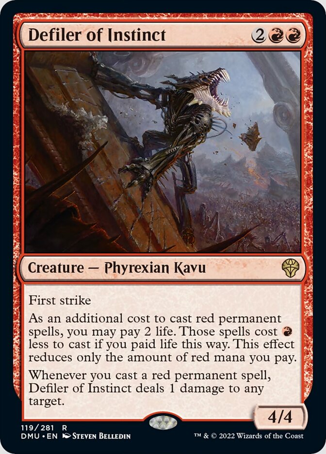 Defiler of Instinct [Dominaria United] Magic: The Gathering