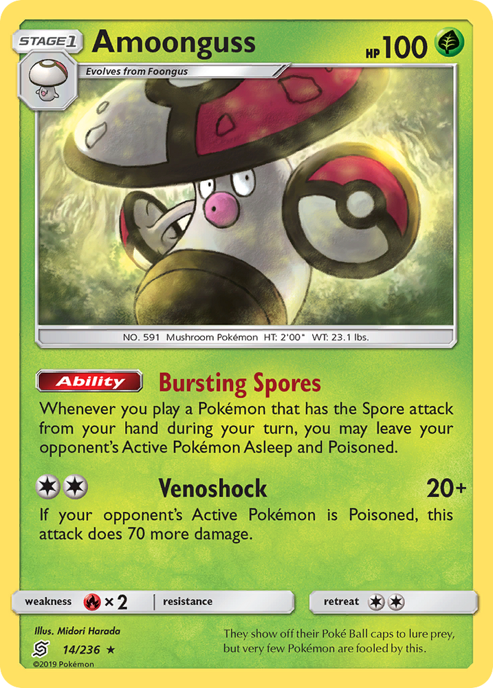 Amoonguss (14/236) [Sun & Moon: Unified Minds] Pokémon