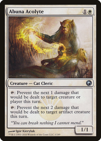 Abuna Acolyte [Scars of Mirrodin] Magic: The Gathering