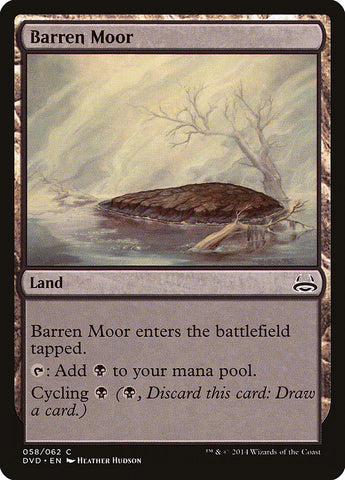 Barren Moor (Divine vs. Demonic) [Duel Decks Anthology] Magic: The Gathering