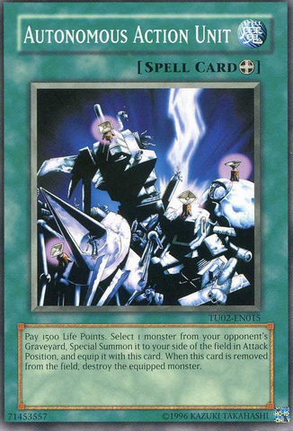 Autonomous Action Unit [TU02-EN015] Common Yu-Gi-Oh!