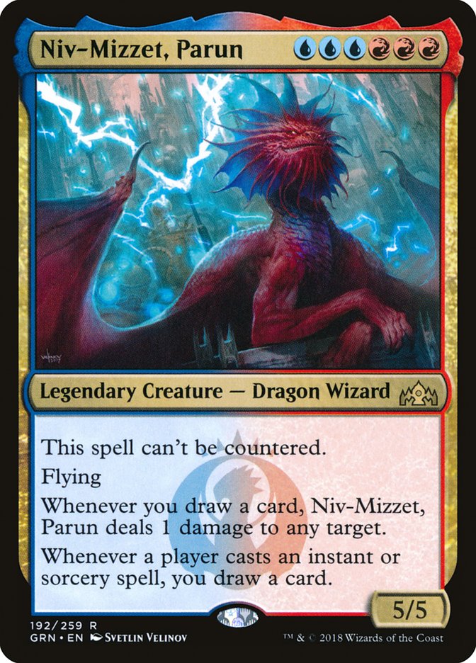 Niv-Mizzet, Parun [Guilds of Ravnica] Magic: The Gathering