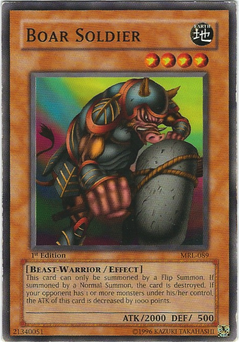 Boar Soldier [MRL-089] Common Yu-Gi-Oh!
