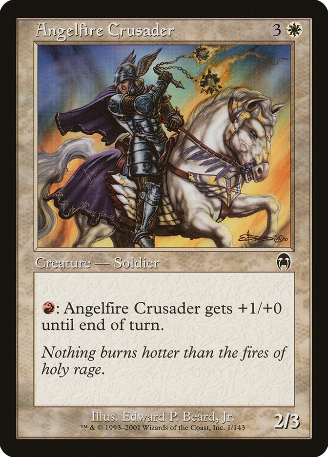Angelfire Crusader [Apocalypse] Magic: The Gathering