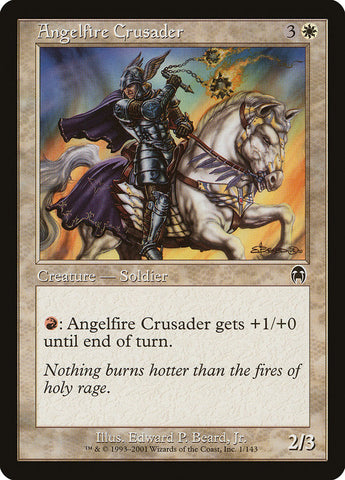 Angelfire Crusader [Apocalypse] Magic: The Gathering