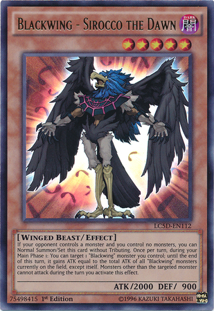 Blackwing - Sirocco the Dawn [LC5D-EN112] Ultra Rare Yu-Gi-Oh!
