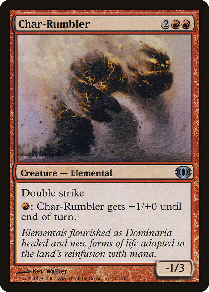 Char-Rumbler [Future Sight] Magic: The Gathering