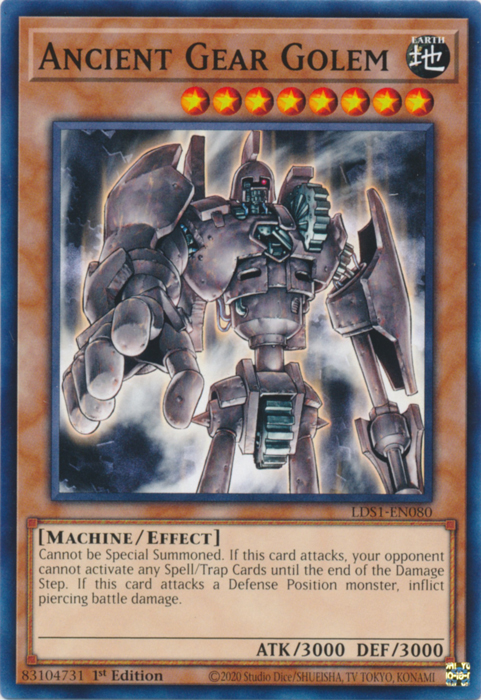 Ancient Gear Golem [LDS1-EN080] Common Yu-Gi-Oh!