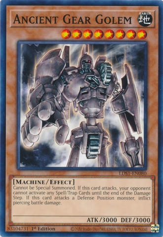 Ancient Gear Golem [LDS1-EN080] Common Yu-Gi-Oh!