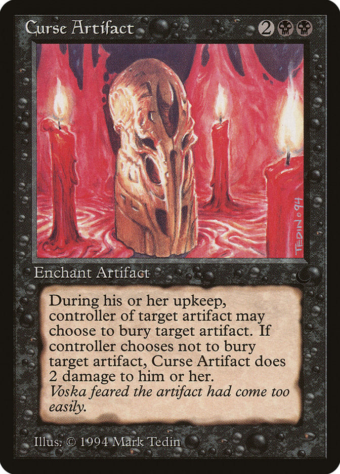Curse Artifact [The Dark] Magic: The Gathering