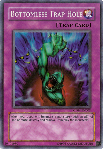 Bottomless Trap Hole [CP04-EN003] Super Rare Yu-Gi-Oh!