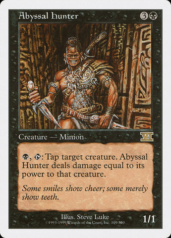 Abyssal Hunter [Classic Sixth Edition] Magic: The Gathering