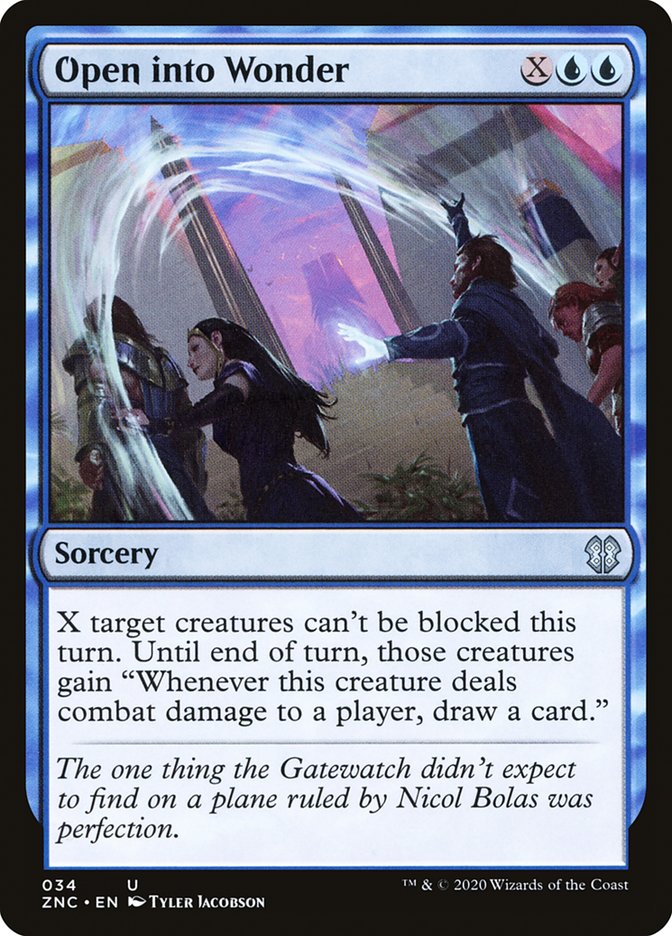 Open into Wonder [Zendikar Rising Commander] Magic: The Gathering