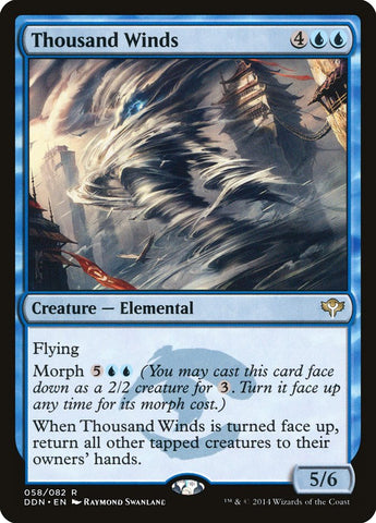 Thousand Winds [Duel Decks: Speed vs. Cunning] Magic: The Gathering