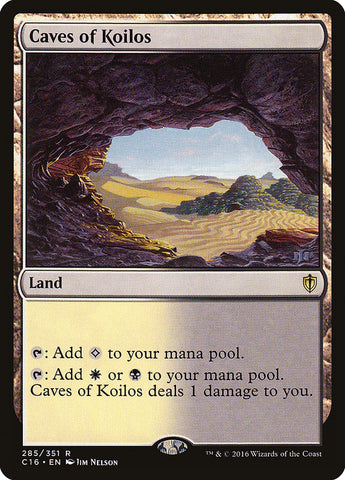 Caves of Koilos [Commander 2016] Magic: The Gathering