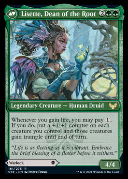 Valentin, Dean of the Vein // Lisette, Dean of the Root [Strixhaven: School of Mages] Magic: The Gathering