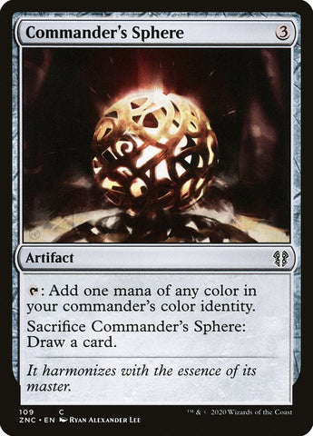Commander's Sphere [Zendikar Rising Commander] Magic: The Gathering