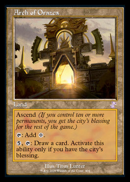 Arch of Orazca (Timeshifted) [Time Spiral Remastered] Magic: The Gathering