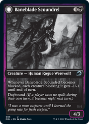 Baneblade Scoundrel // Baneclaw Marauder [Innistrad: Double Feature] Magic: The Gathering