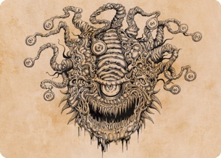 Baleful Beholder (Showcase) Art Card [Dungeons & Dragons: Adventures in the Forgotten Realms Art Series] Magic: The Gathering