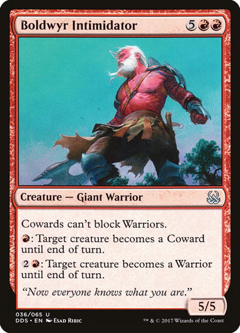 Boldwyr Intimidator [Duel Decks: Mind vs. Might] Magic: The Gathering