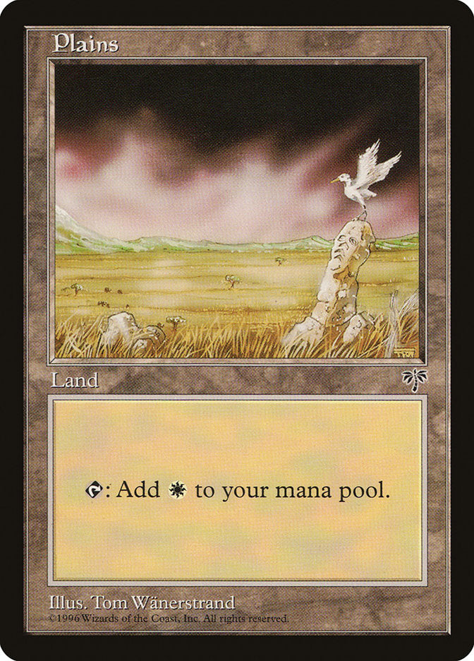 Plains (334) [Mirage] Magic: The Gathering